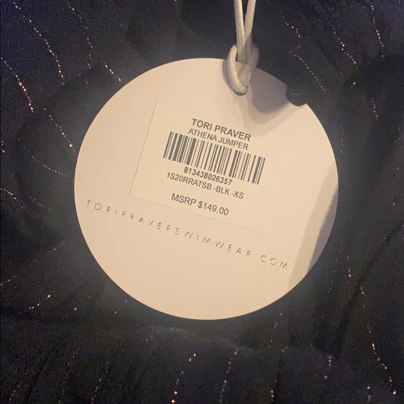 Tori Praver Athena Cover-Up Jumpsuit. - Picture 5 of 6